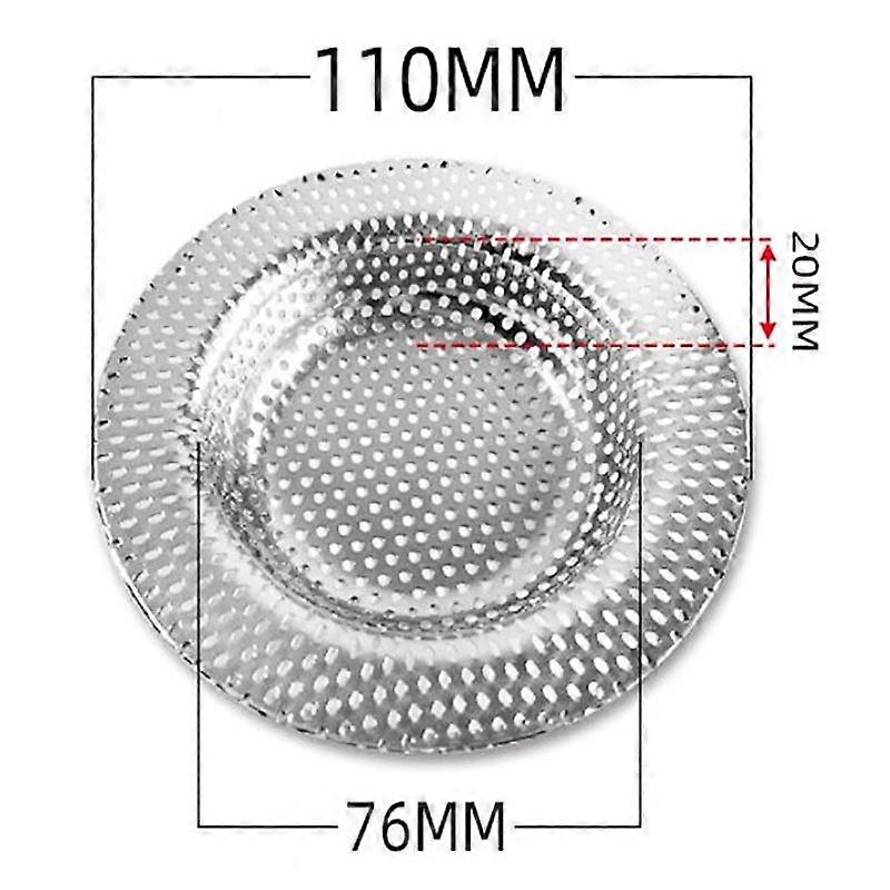 7cm/9cm/11cm Kitchen Sink Strainer Drain Hole Filter Trap Water Sink Strainer Stainless Steel Bath Sink Drain Waste ScreenCraft Pipe Cleaners