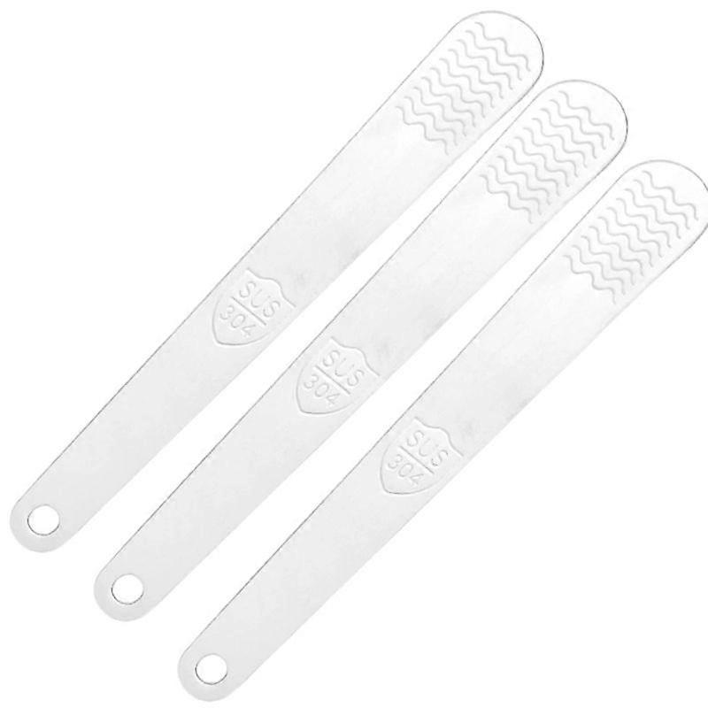 NICECEE 3 Pack Stainless Steel Dumpling Filling Spoon Tools