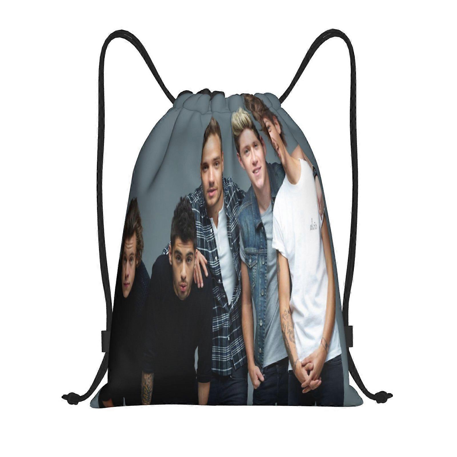a12 ONE DIRECTION Canvas double shoulder backpack easy to fold, clean, and carry around v12