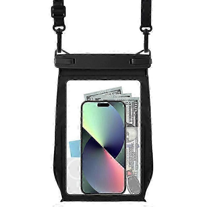 IPX8 Waterproof Phone Case Swimming Water Proof Bag Universal Underwater Protector Pouch Cover For 8.2'' Phone Headset Car Keys