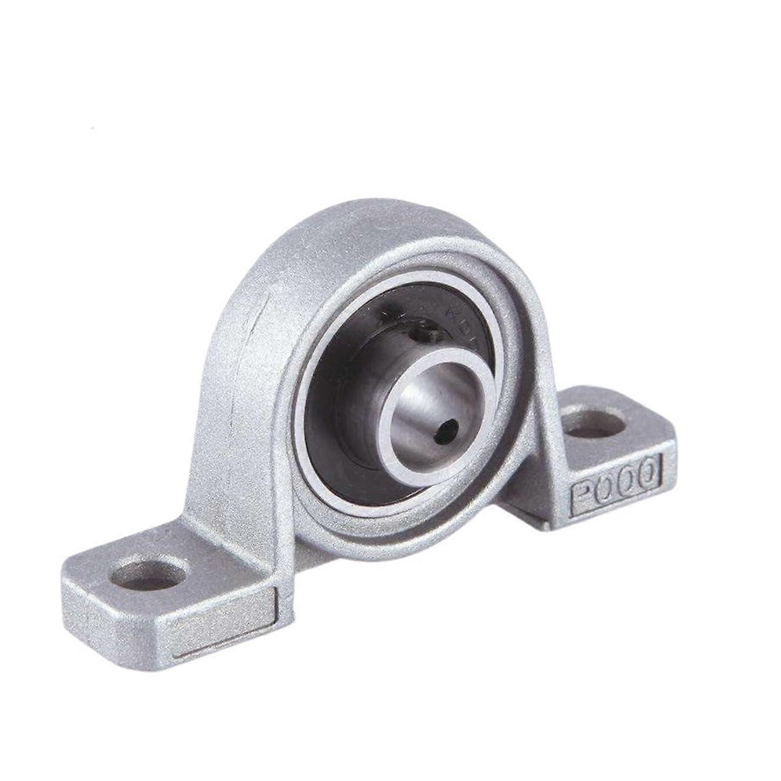 Zinc Alloy Ball Bearing Pillow Block Shaft Support KP08 KP000 KP001 KP002 KP003 KP004 KP005 KP006 KP007 - 2 Pieces, Size KP08