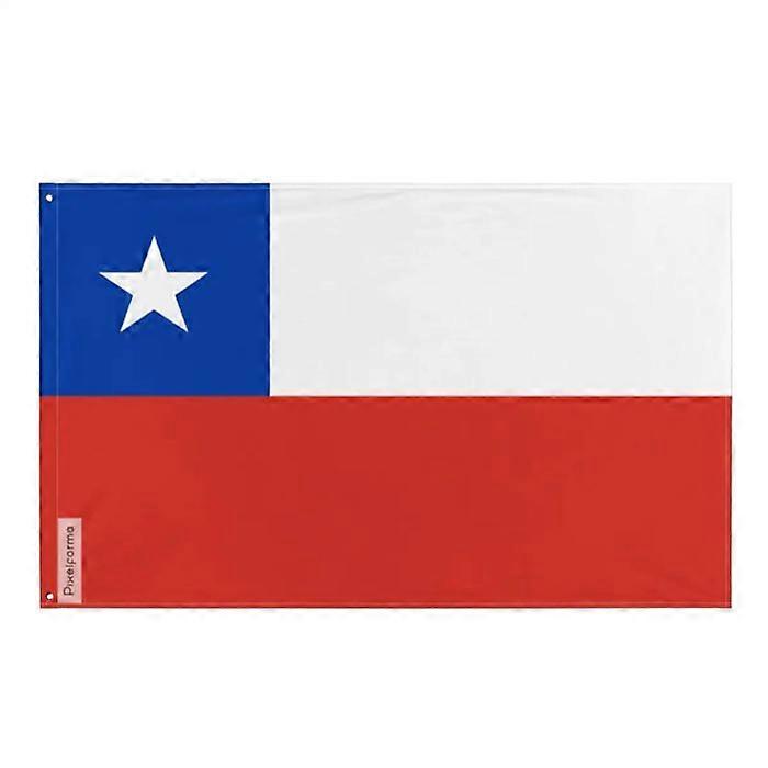 Flag of Chile - 64 x 96 cm - Polyester - Iron eyelets - Durable