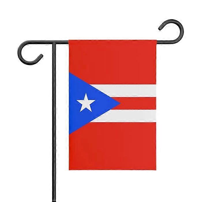 Flag - Multicolor - Puerto Rico - 32 x 47.5 cm - Polyester - Front/back