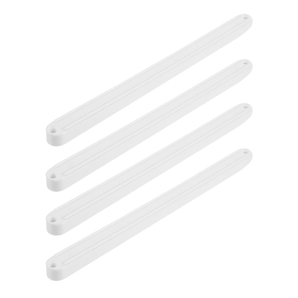 Slide Guides Set Durable Plastic Side Mount Drawer Rails for Cabinets, Wardrobes & Keyboard Accessories Easy Installation & Versatile Use