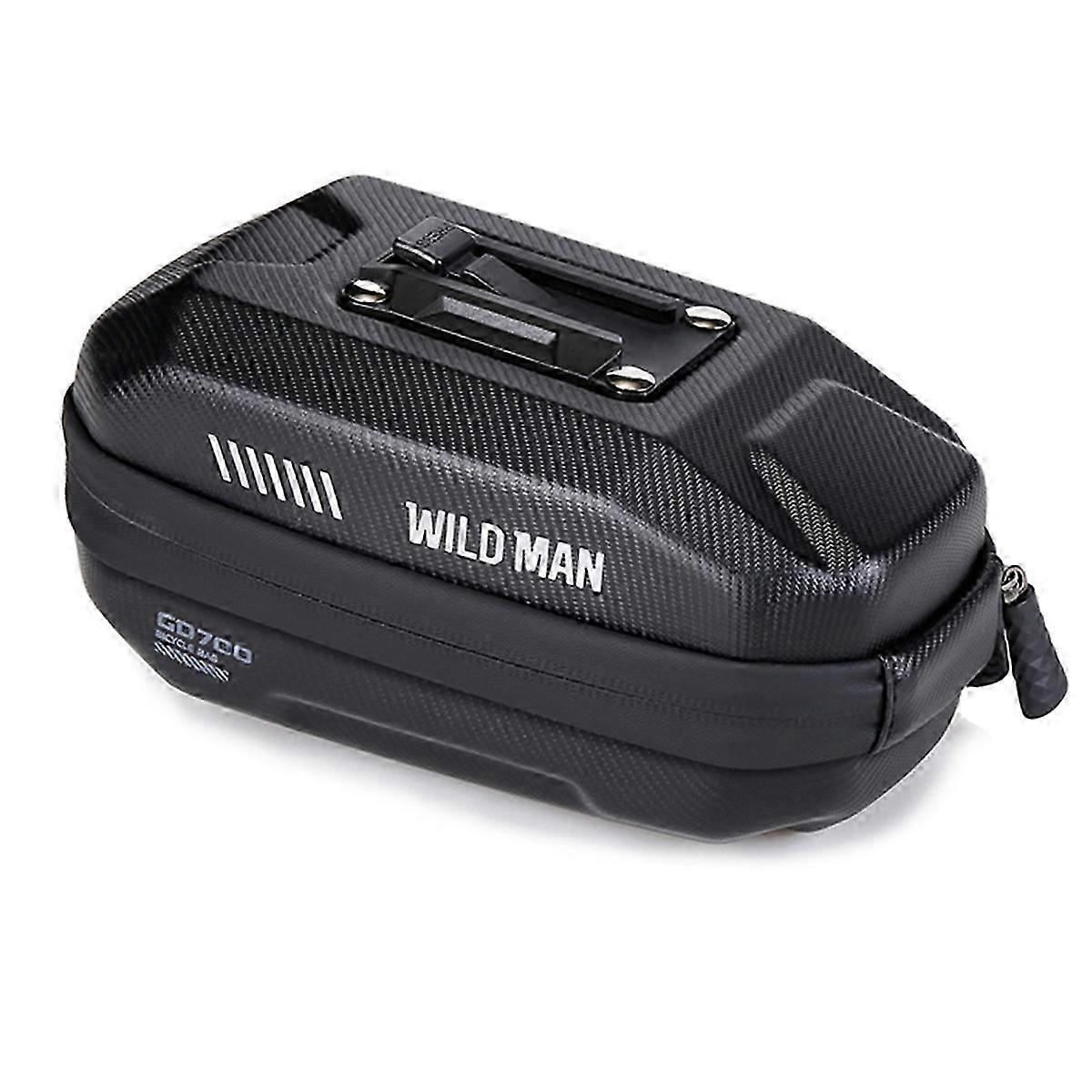 GD700 حقيبة ذيل الدراجة الجبلية المقاومة للماء ، أسود