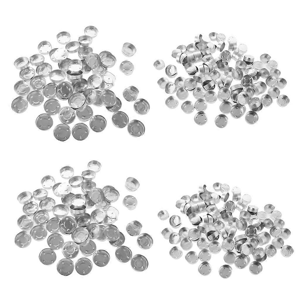 400x Aluminum Tea Light candles