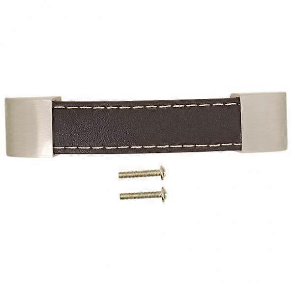 4x Leather Kitchen Cabinet Cupboard Door Drawer Pull Handles