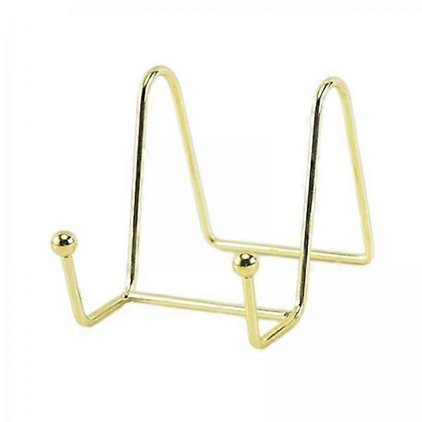 2x Metal Display Stand Table Art Desktop Organizer for Commemorative Plates