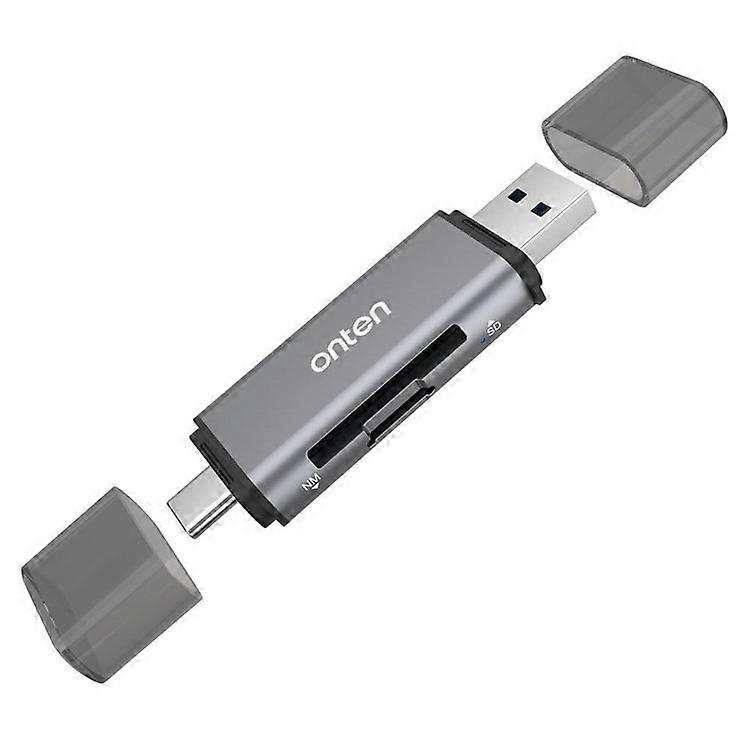 ONTEN CR531N Type-C / USB Memory Card Reader NM / SD Card High Speed Data Transfer Adapter