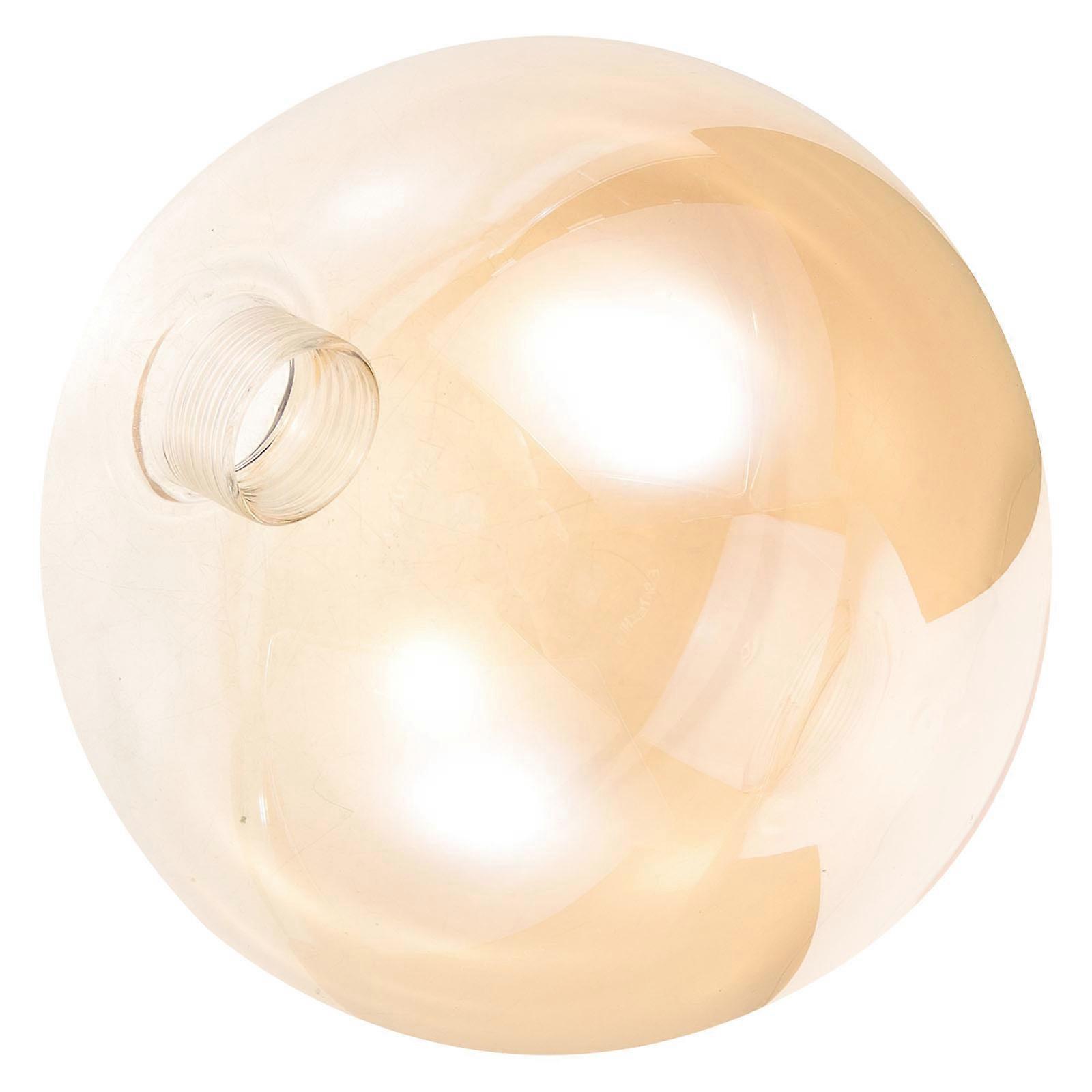 Clear Glass Globe Lampshade Stylish Decorative Light Shade for Home Lighting, Easy Installation