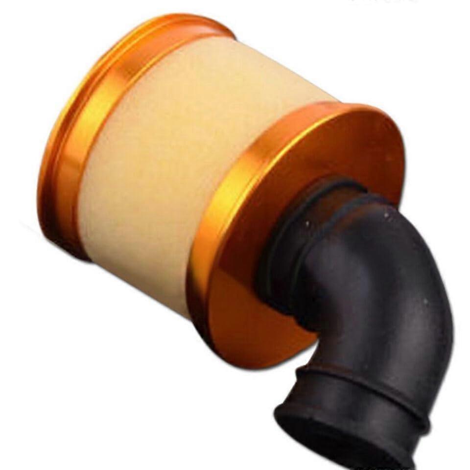 1 Metal Engine Air Filter Spare Carburetor Filter Fit for 1/10 Nitro Powered RC Car