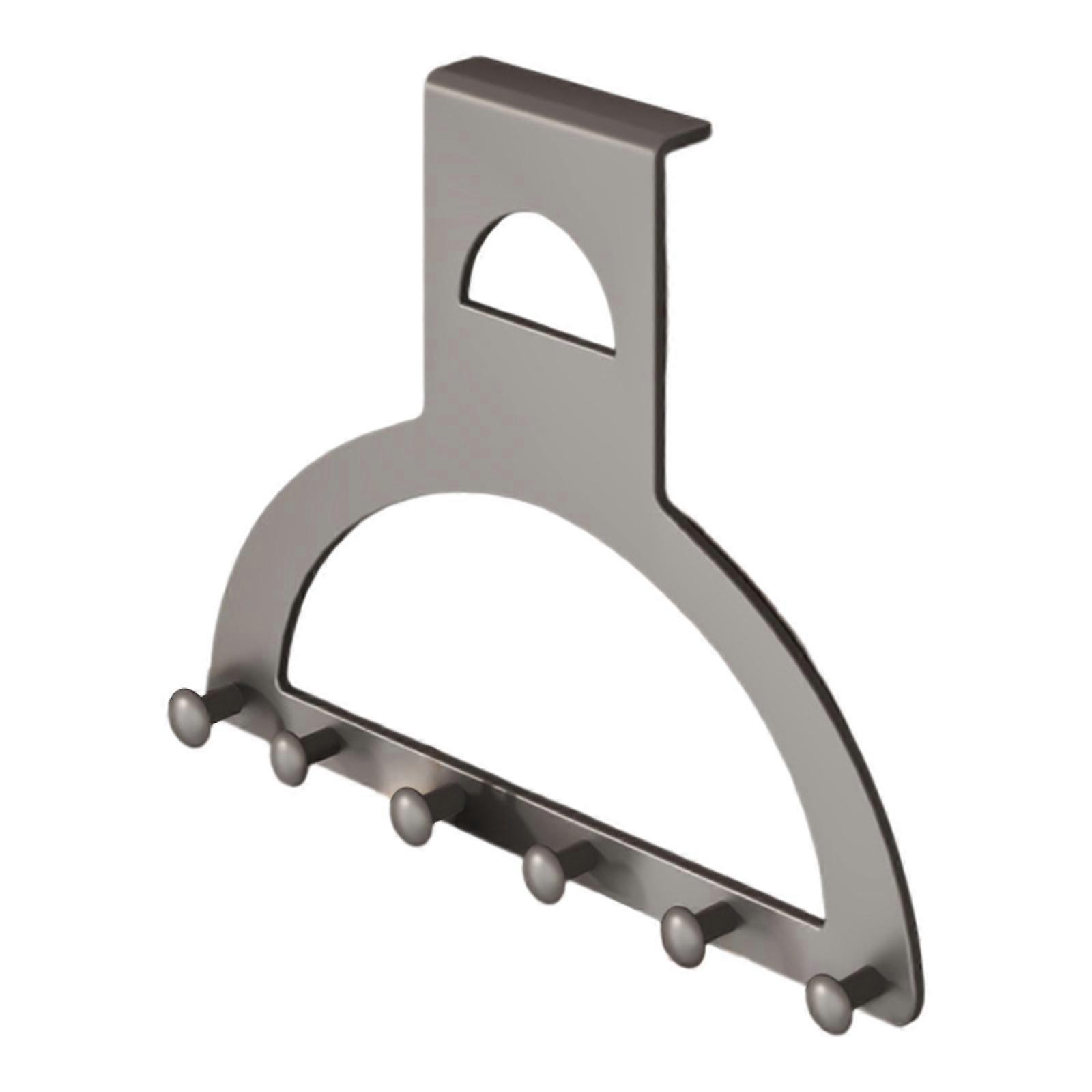 Semi Circular over The Door Hook Towel Hanger Space Saving Lightweight