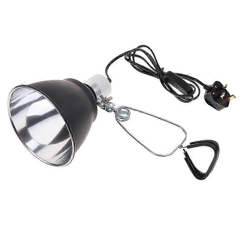 220-240v e27 reptile ceramic heating light uva uvb bulb lamp holder plug p