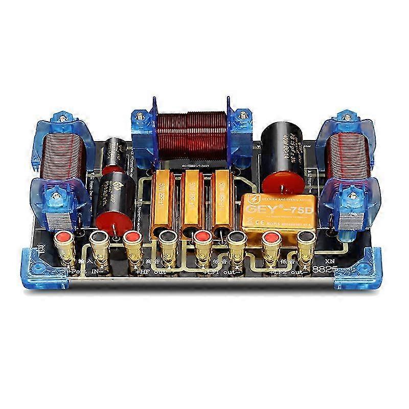 1800W Audio Frequency Divider Two Way Speaker Crossover 12 15 Inch Stage Performance High Power Freq