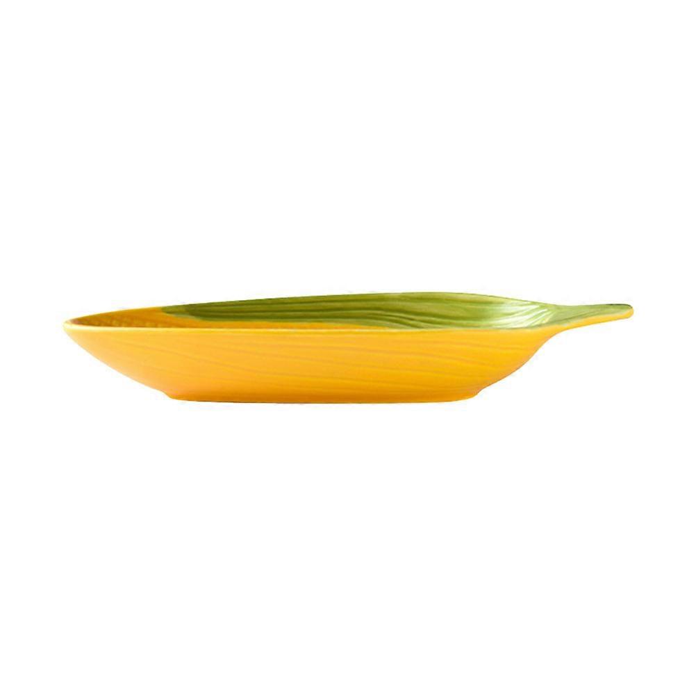 Delicate Ceramic Refreshment Plates, Perfect for Serving Snacks
