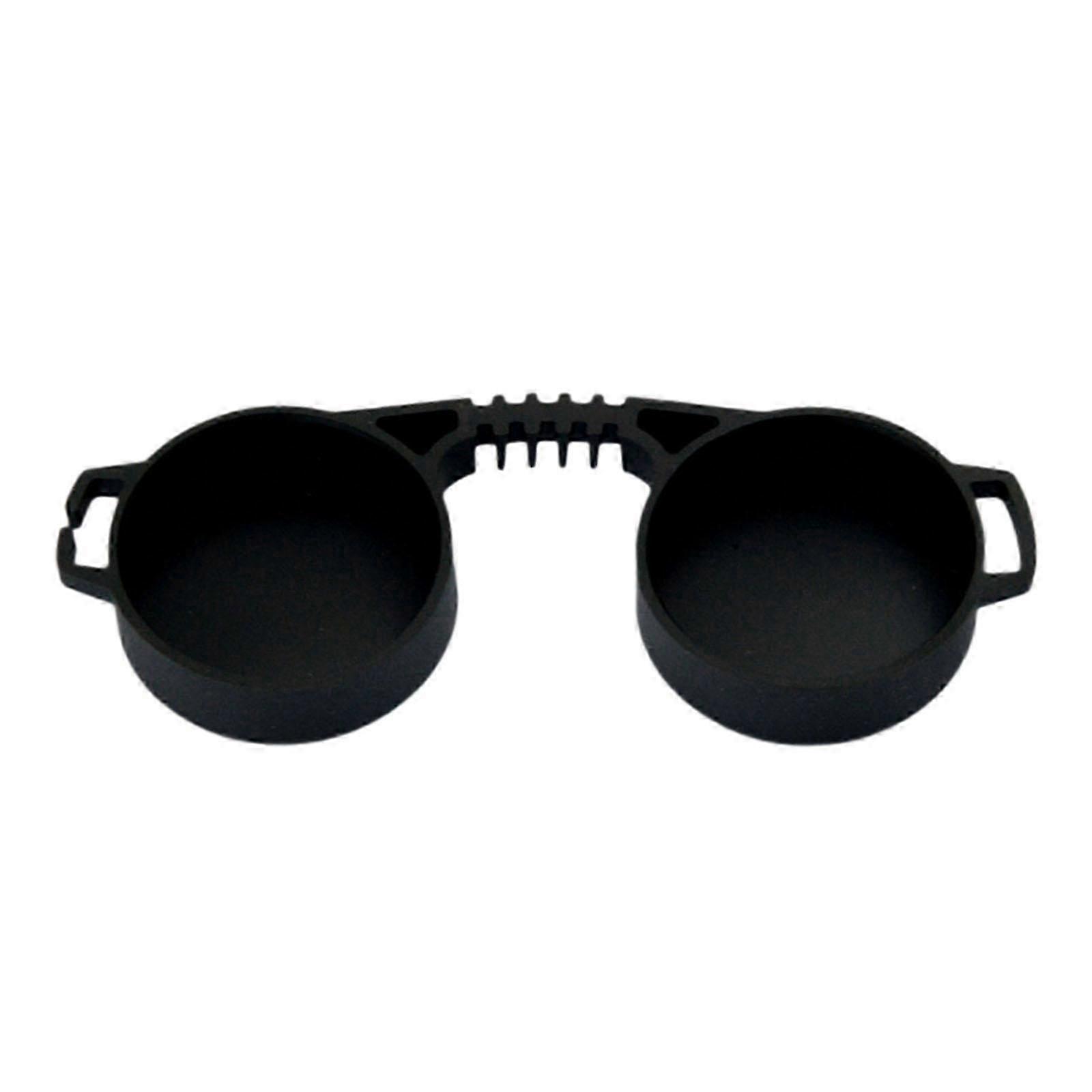 Binocular Lens Cap Replace Parts Simple Installation Black Protective Covers Eyepiece