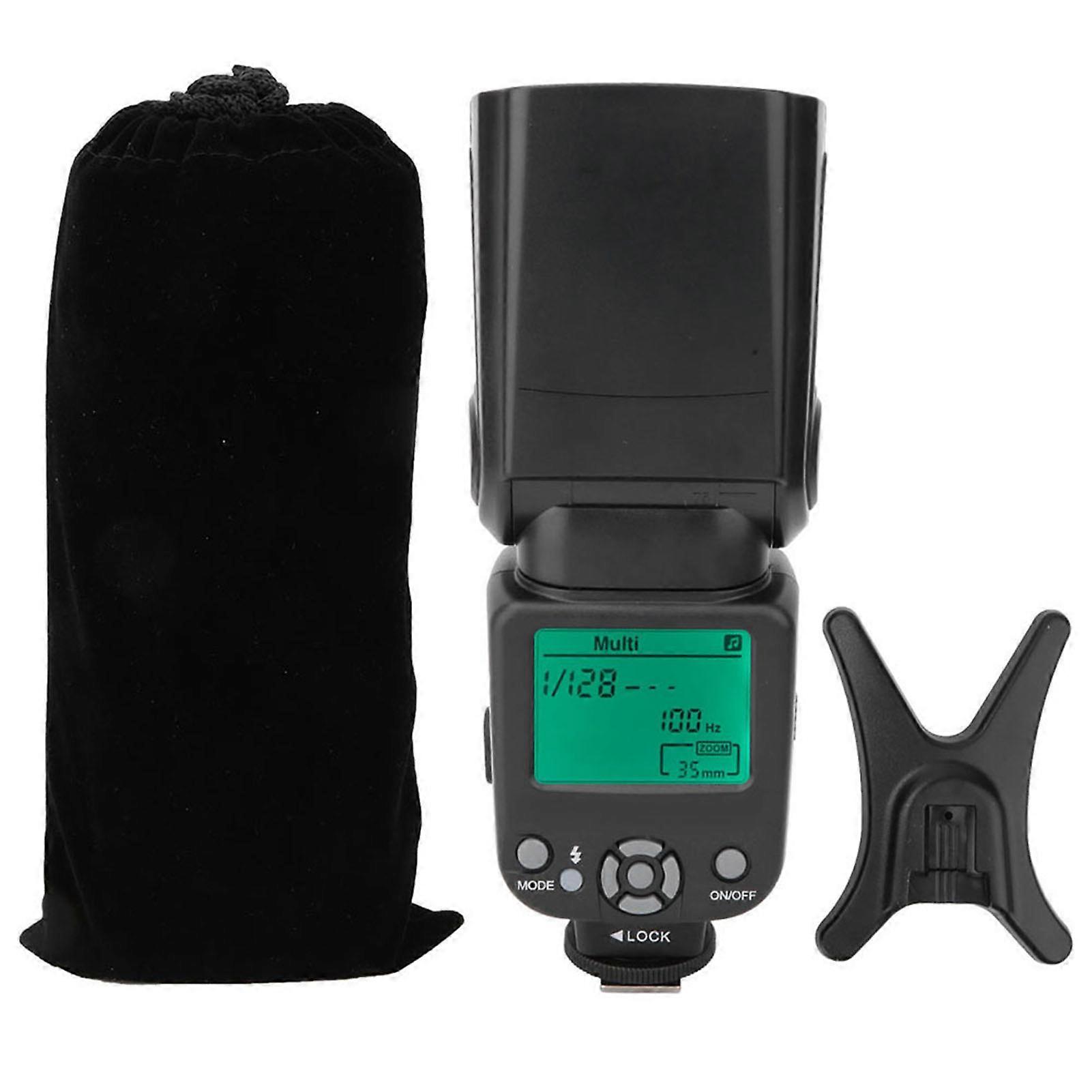 TR Series Camera Speedlite - High Performance, 2.4GHz Wireless, 180° Rotating Flash Head