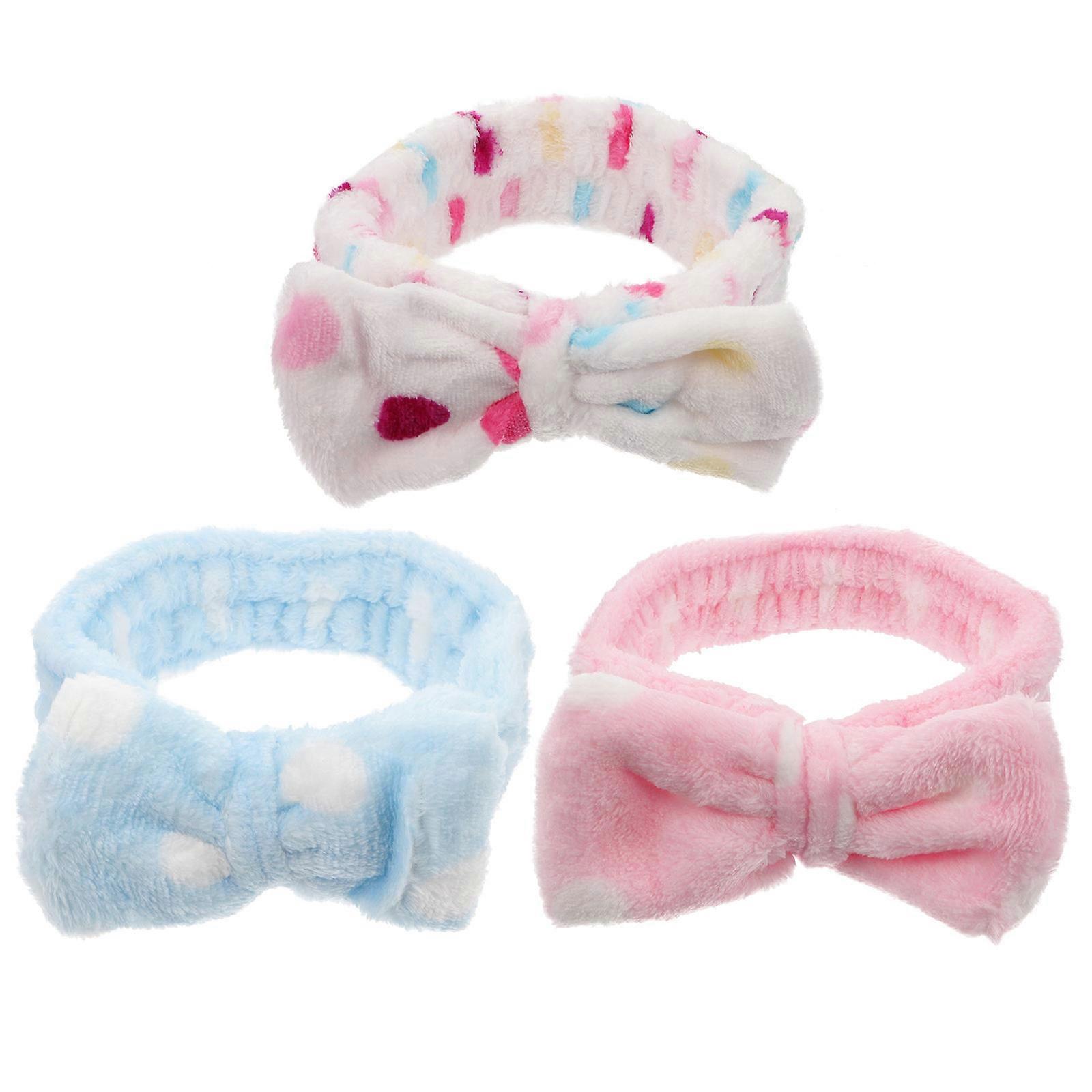 Face Washing Headbands, Elastic Bowknot Hair Bands, Reliable Performance