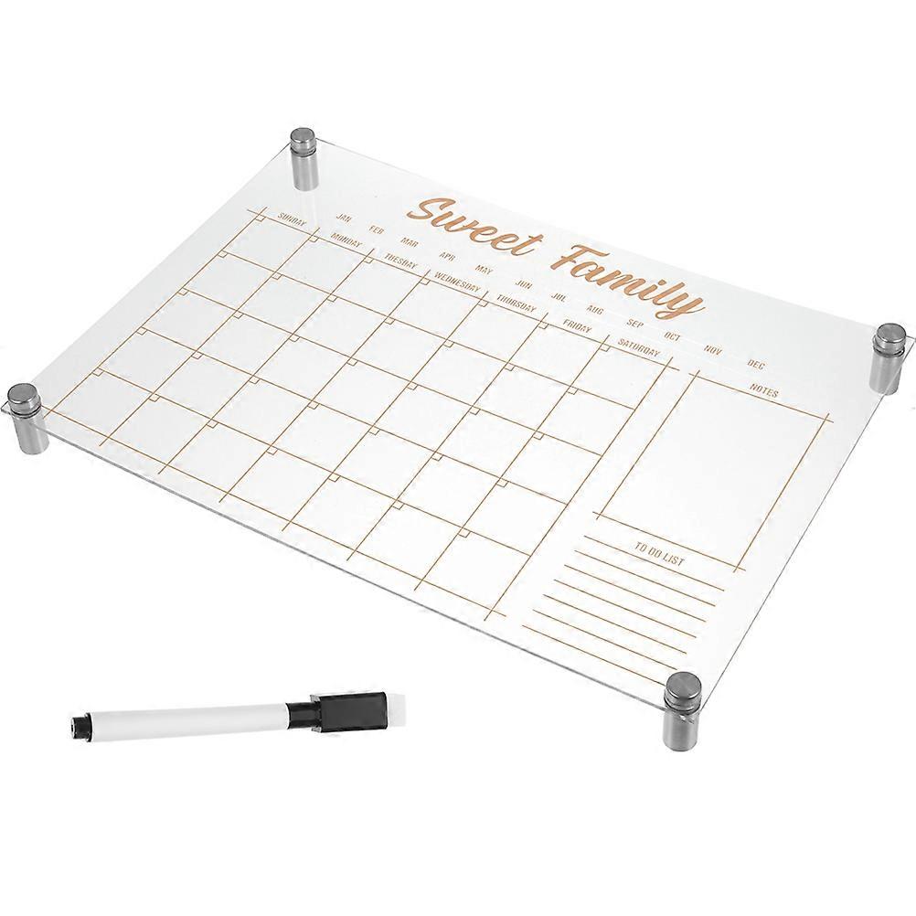 Schedule Board, Stylish and Functional, Blends with Any Setting