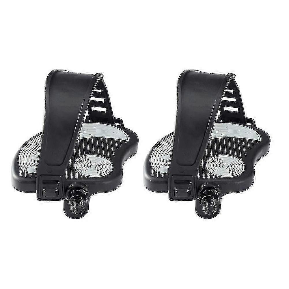 Exercise Bike Pedals With Straps For Spin Bike And Indoor Stationary Exercise Bikes, Compatible With Various Models, 9/16inch