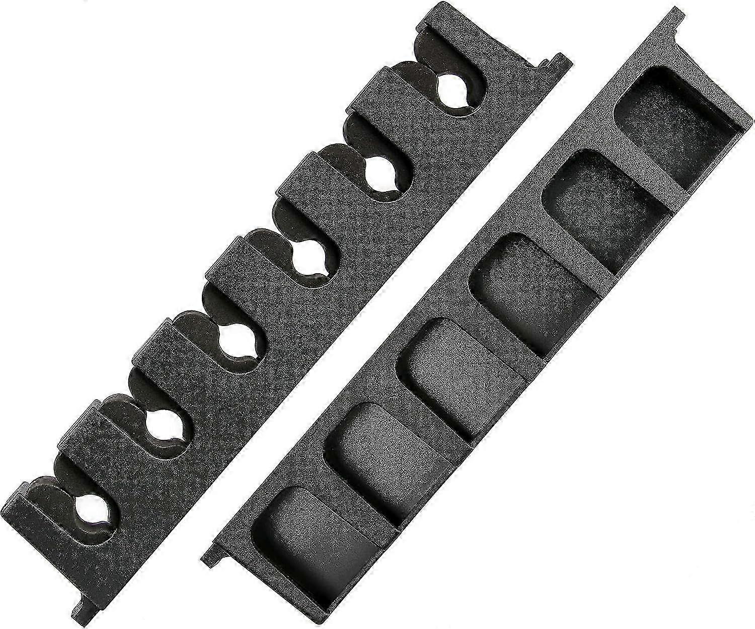 Wall Mount Pool Cue Rack - Billiard Stick Holder for Table Rods Clip