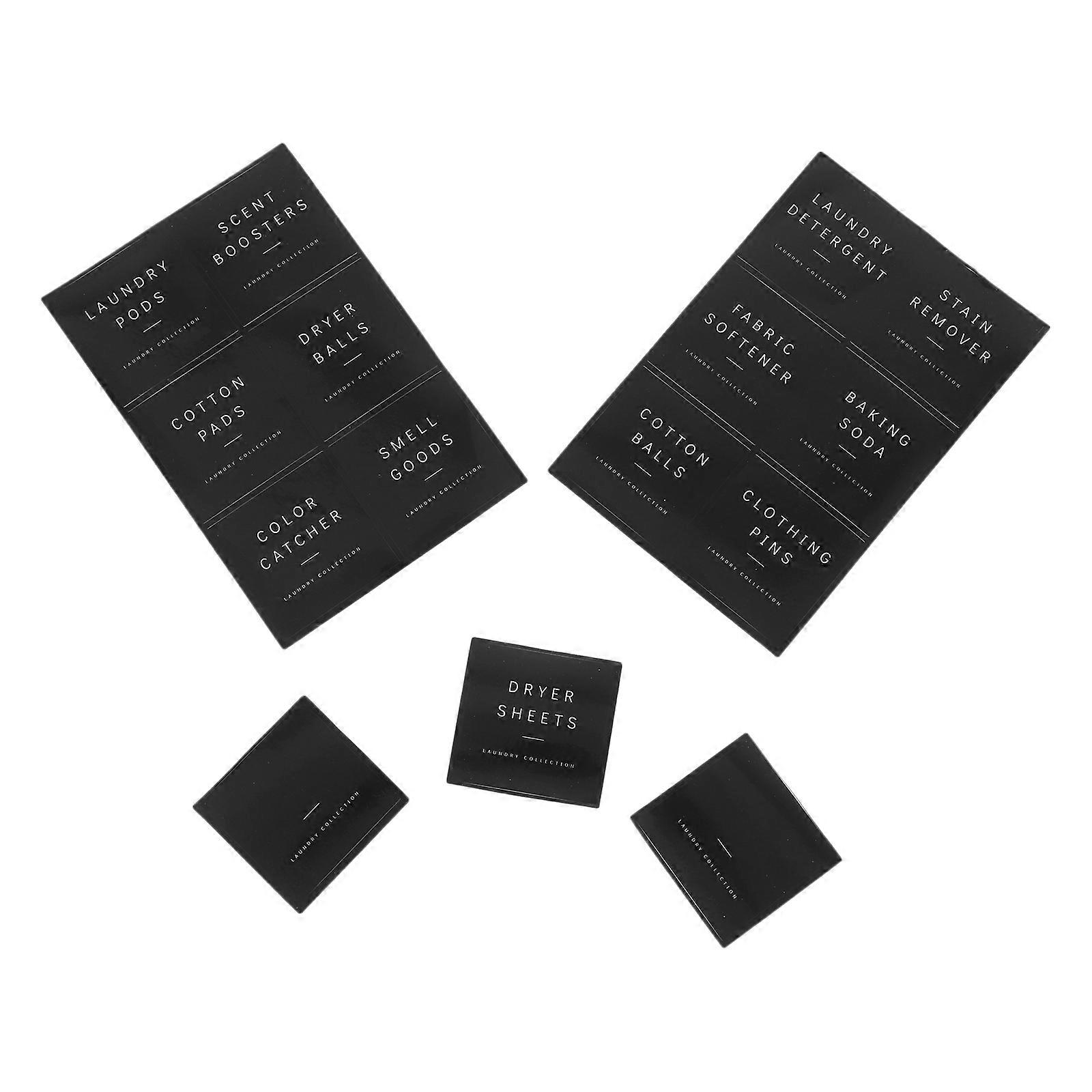 a concise and minimalist label design concept for **Laundry Soap Sticker Labels**:

 

### **Label Text (Minimalist Design):**

**Front Side (Main