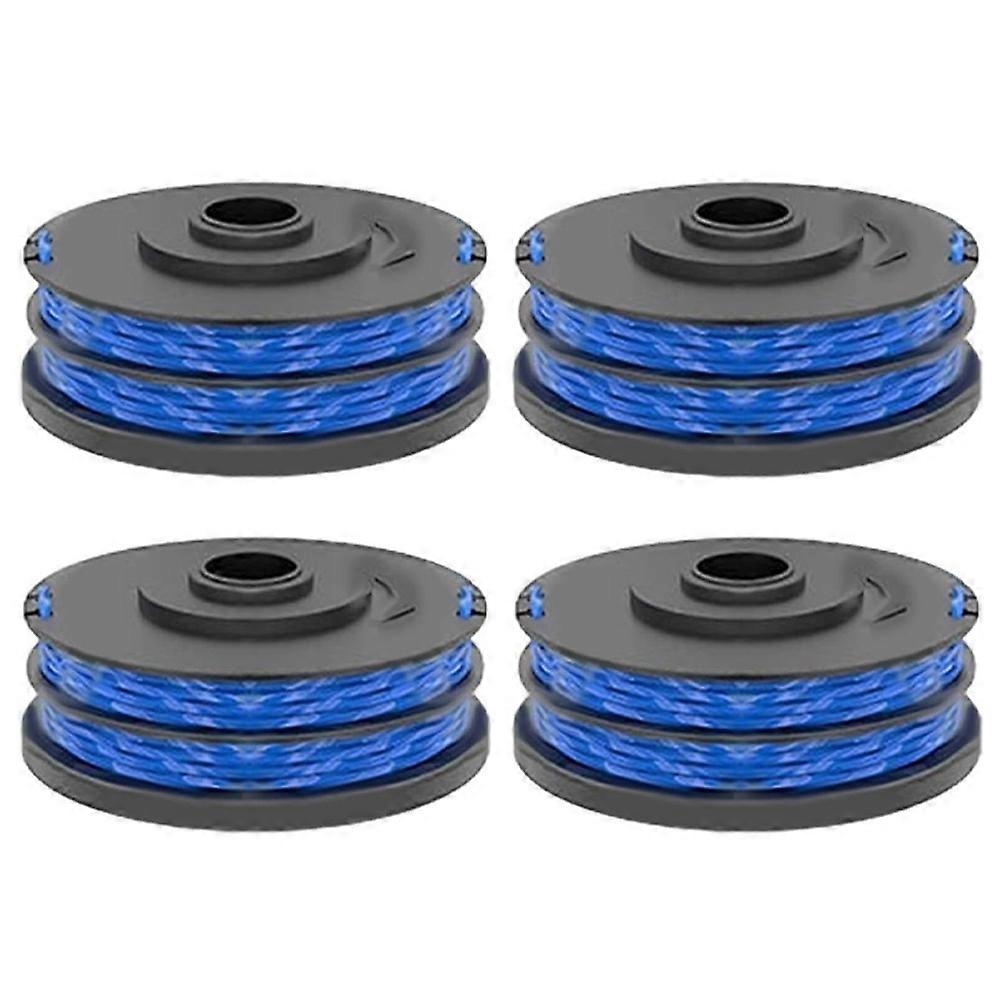4Pcs RAC123 Lawn Mower Line Spool for Ryobi RLT6030 RLT5127 RLT5027 RLT4125 RLT4027 Grass Trimmer Re