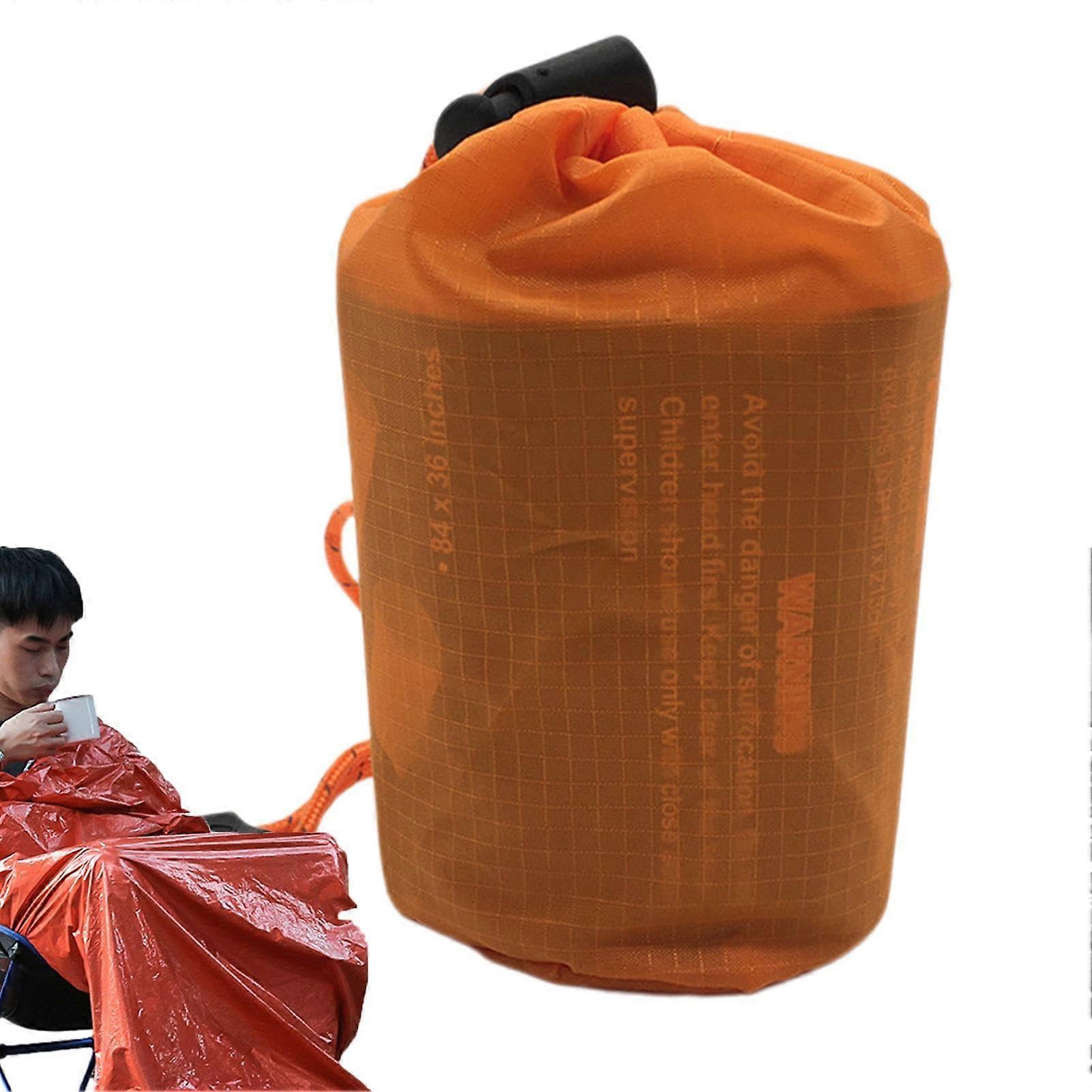 أكياس النوم البقاء على قيد الحياة حقيبة النوم حقيبة Bivy الحرارية المدمجة في الهواء الطلق الملحقات حماية البقاء على قيد الحياة للتخييم والسفر