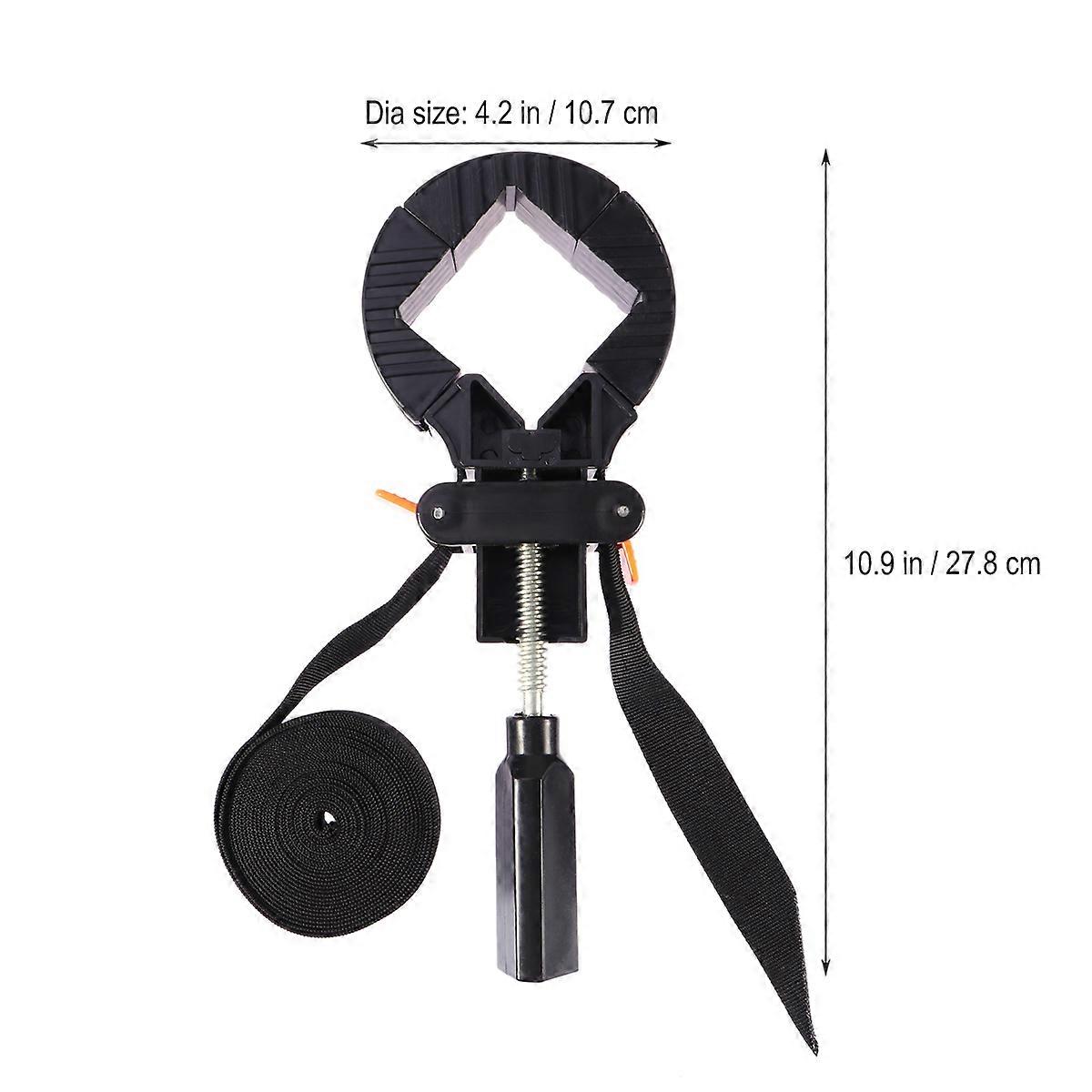 Frame Clamp Picture Frame Clamps Positioning and Fastening for Artwork Assembly Black 6m Rope 1Pcs