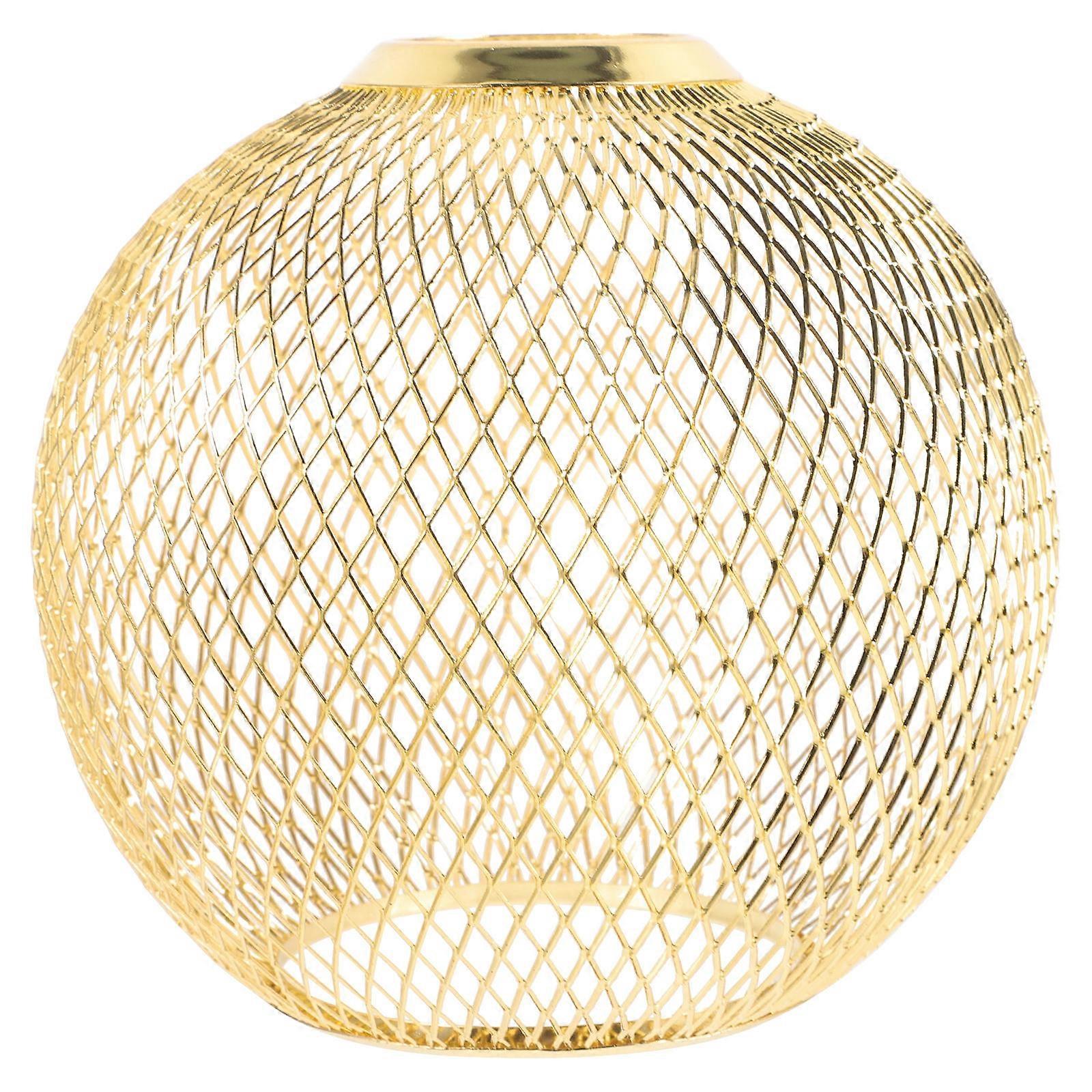Hollow Iron Spherical Lamp Shade Replacement for Home Bedroom Decor