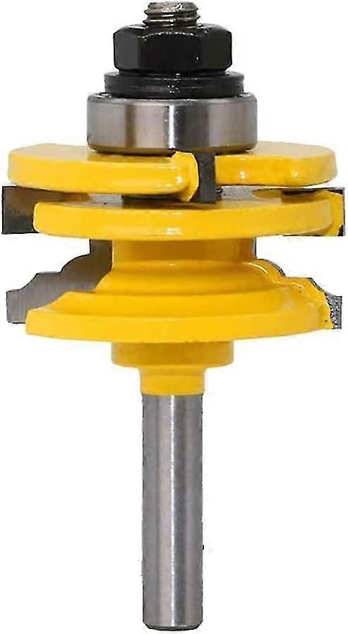 8mm Shank Door Rail Router Bit Reversible Router Bit Carbide Woodworking Tools