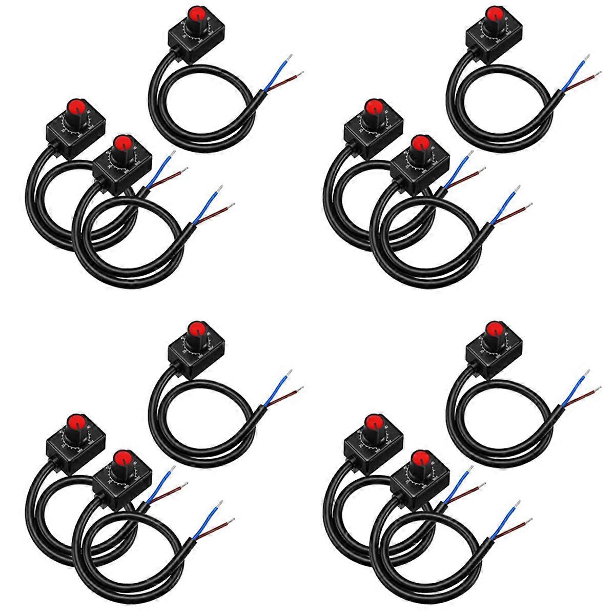 DC 0/1-10V Knob LED Dimmer, Low Voltage Passive Dimmer 3Pc