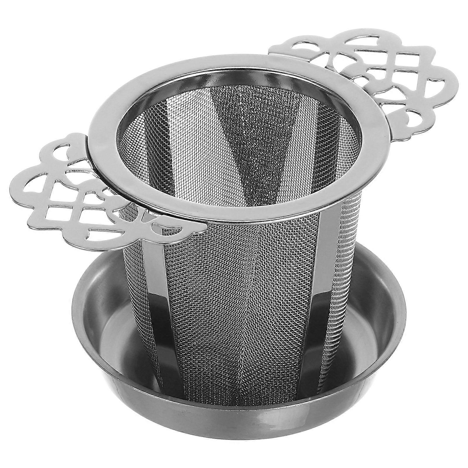 Loose Leaf Tea Strainer Elegant Design Tea Infuser Filtering Tool For 1 Set