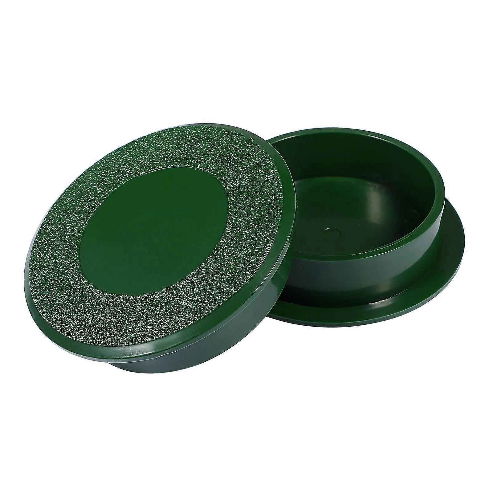 Golfs Hole Cup Putting Hole Practical Simple 2Pcs 12x6cm Plastic