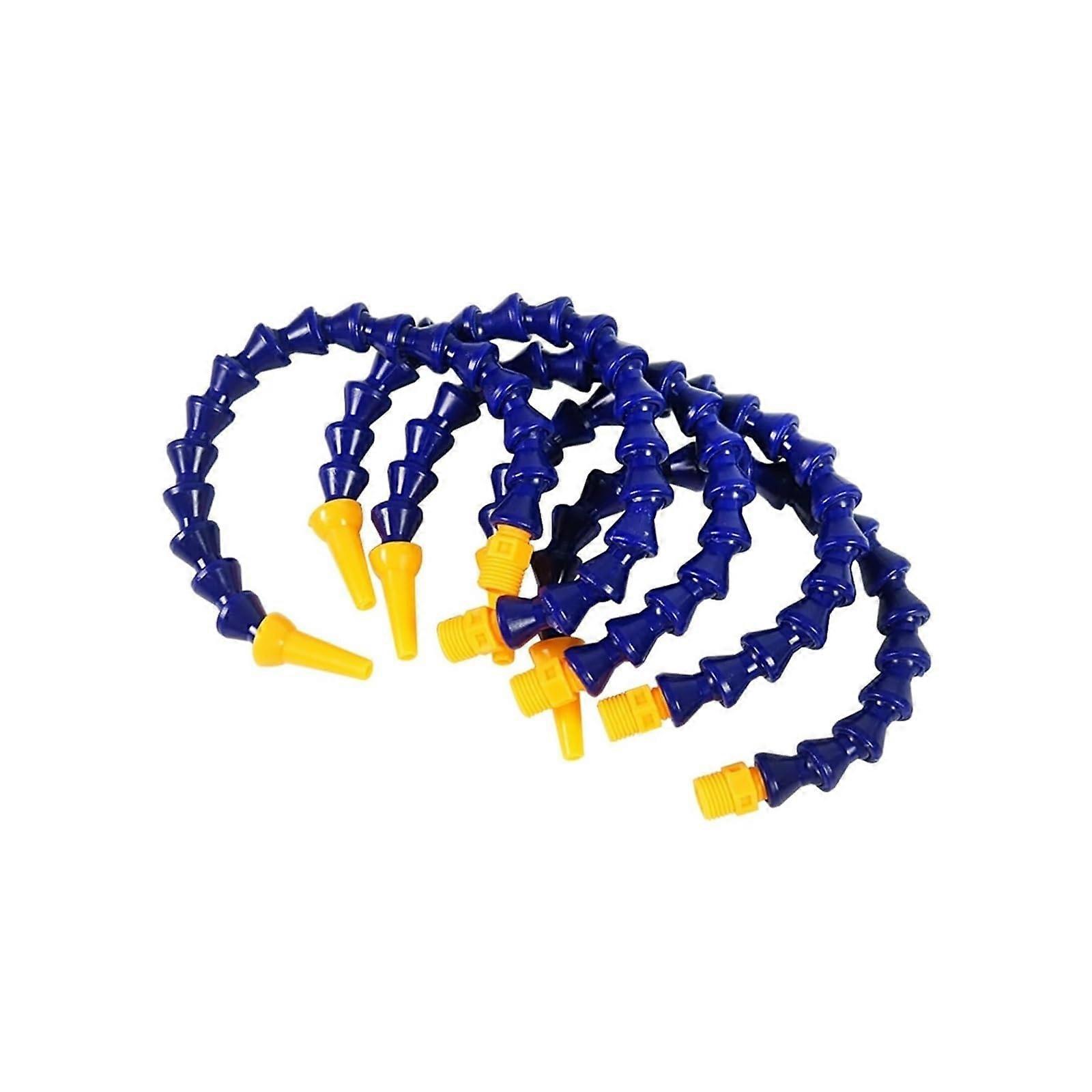 1/4 inch plastic round nozzle, adjustable, flexible, water/oil coolant hose with nozzle for CNC milling lathe coolant pipe