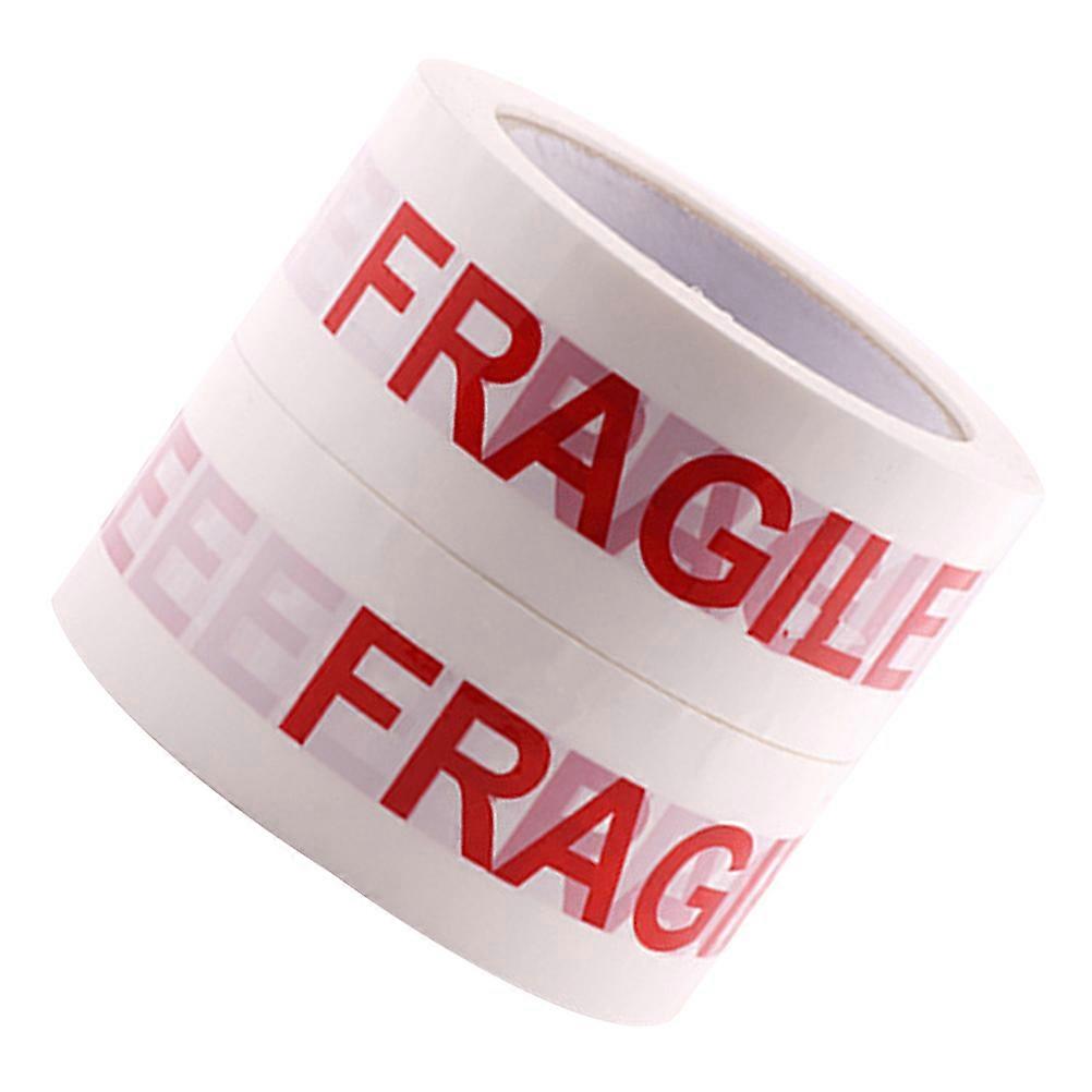 Fragile Marking Tape Fragile Warning Stickers Safe Transportation 8500*4.7cm 2 Rolls