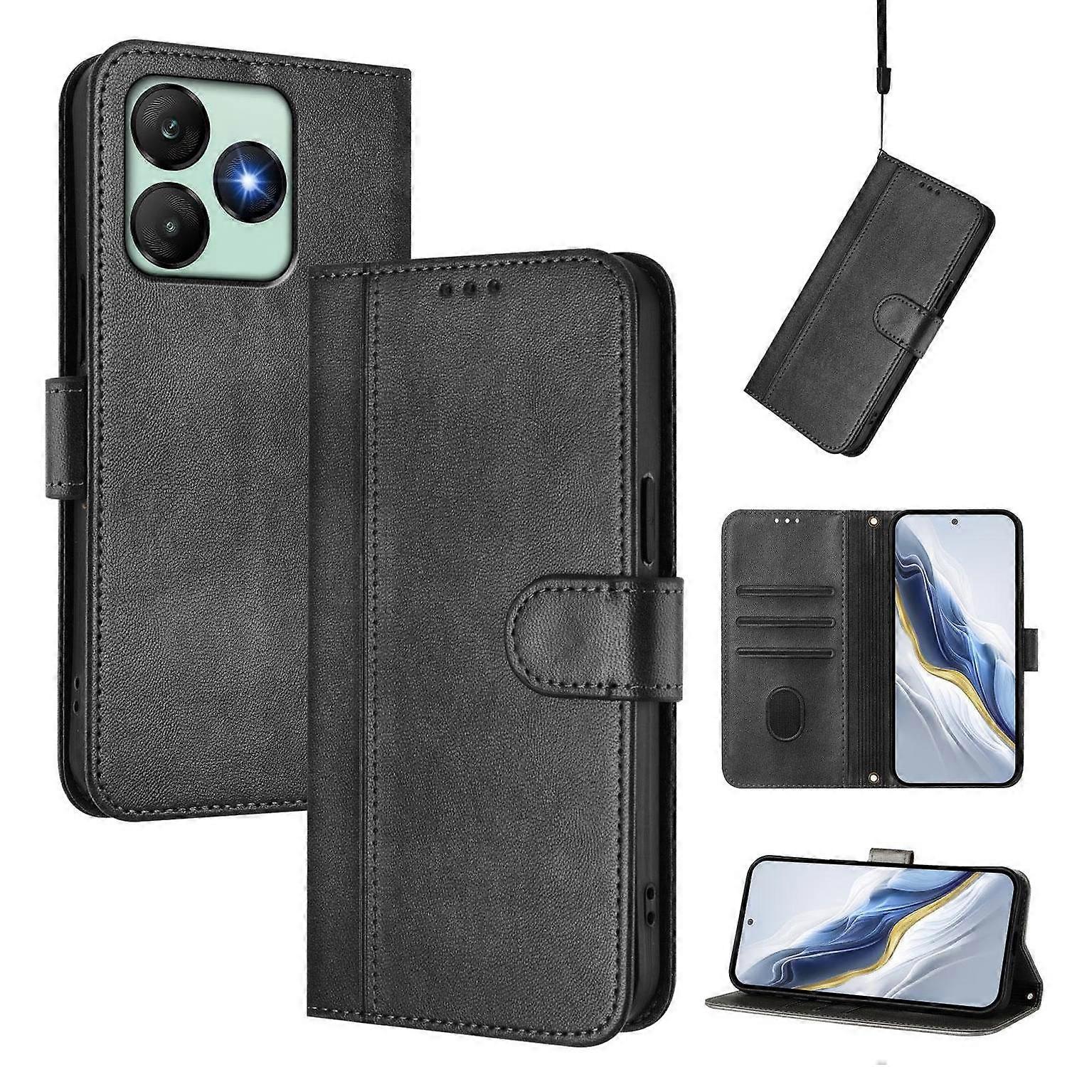 Retro Leather Phone Case For Wiko T20