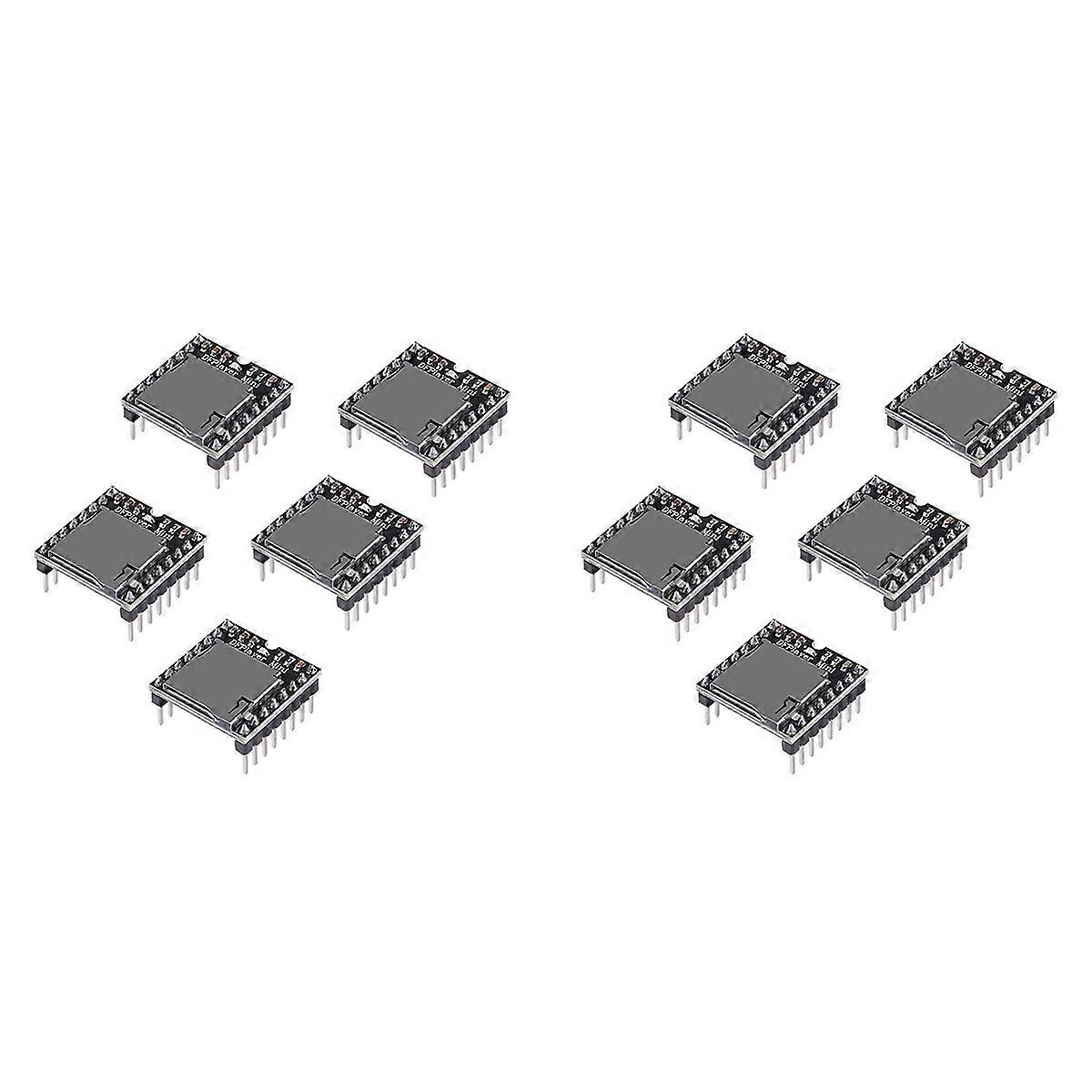 10ks YX5200 MP3 prehrávač Audio modul MP3 doska pre dekódovanie hlasu podporujúca kartu TF U-disk IO/sériový port