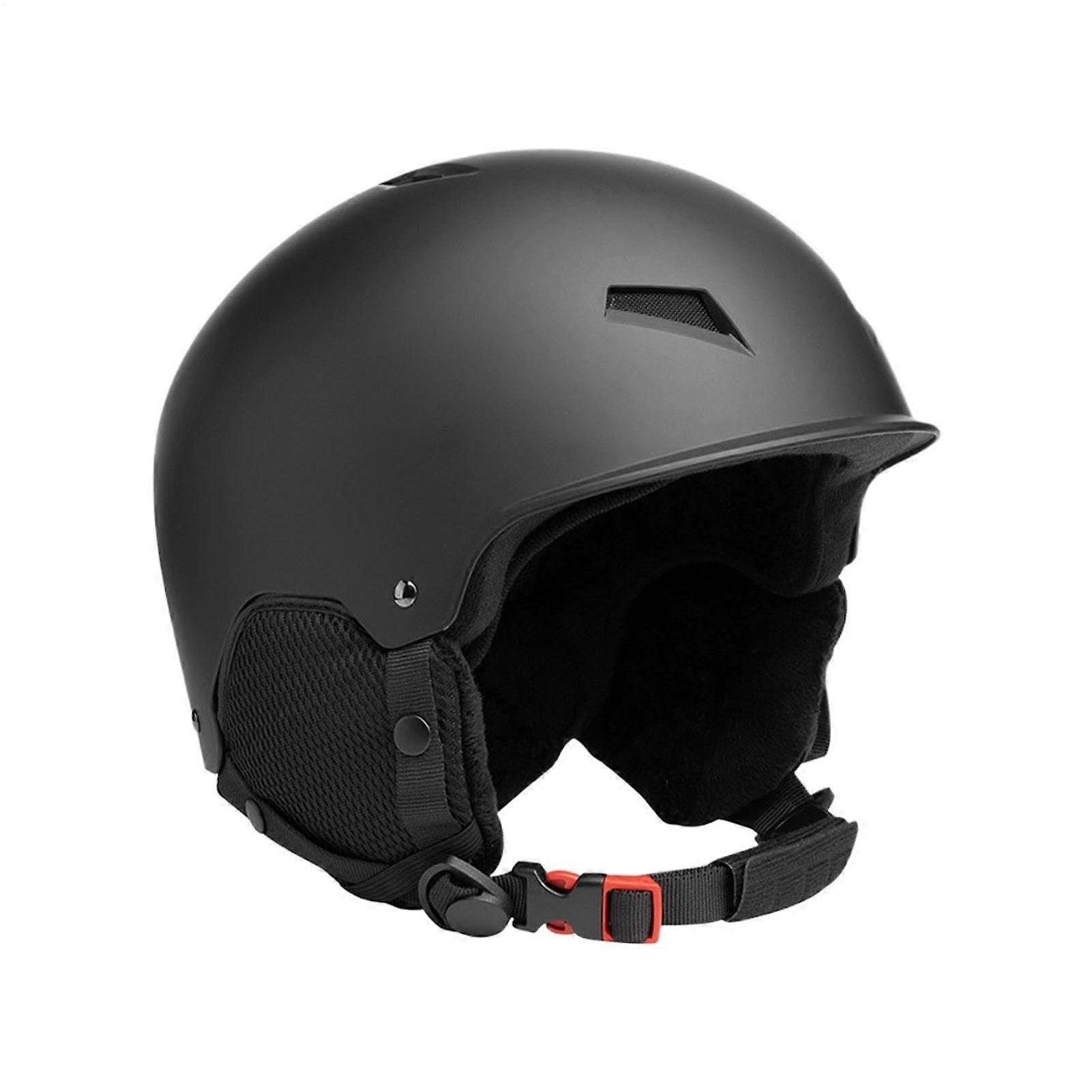 Ski Helmet Men Snow Sports Helmet Protective Ski Helmet Winter Sports Protection with Secure Fit and Adjustable Straps for Outdoor Activities 1 Piece