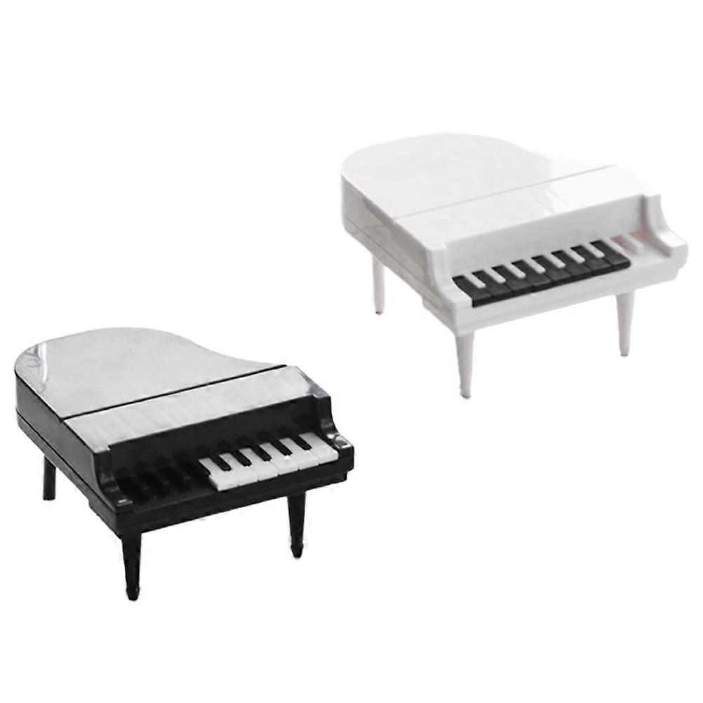 Piano Shaped Fruit Fork Reusable for Baby Shower Home Party 2Pcs