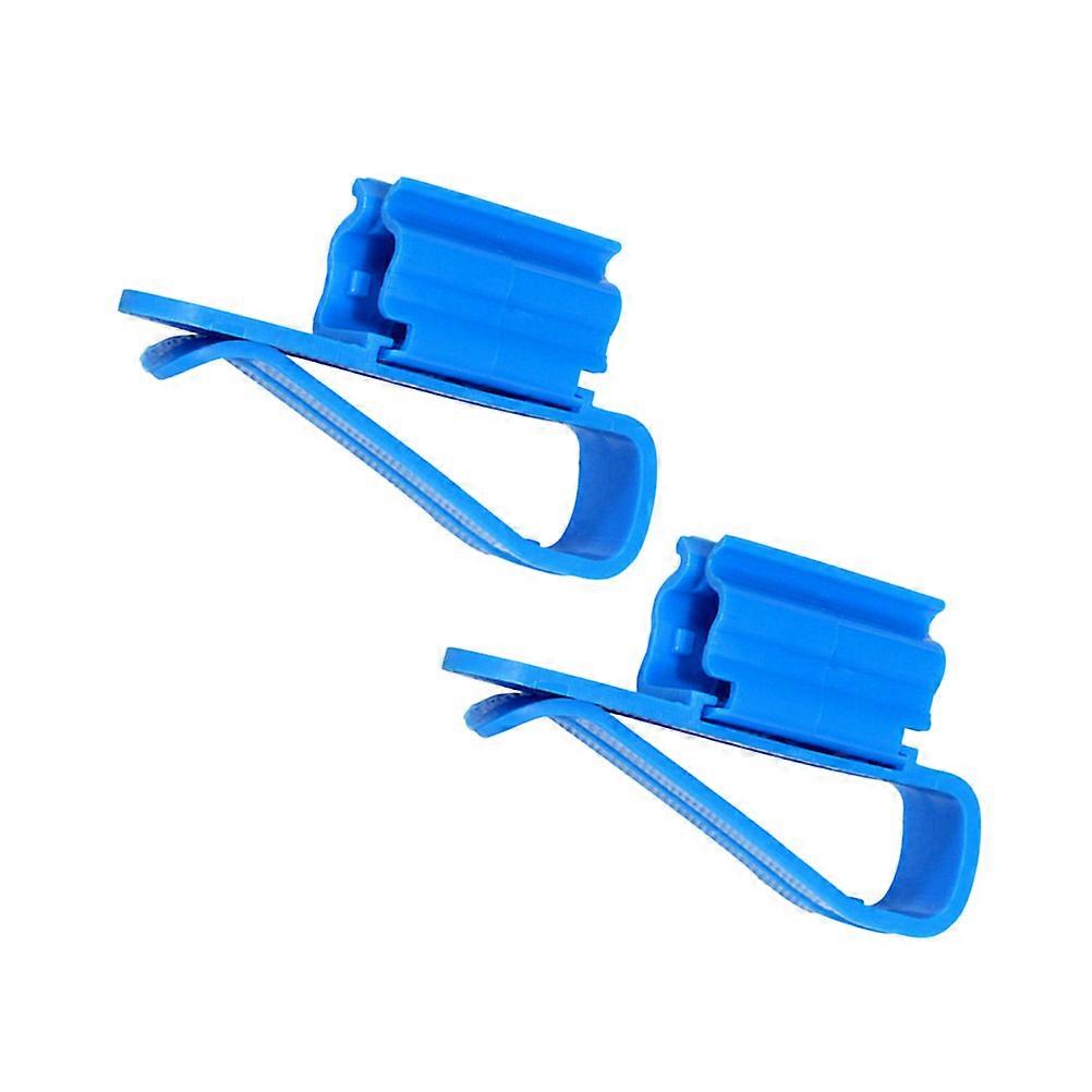 Pipe Clip Fastener for Water Pipe Random Color 2Pcs