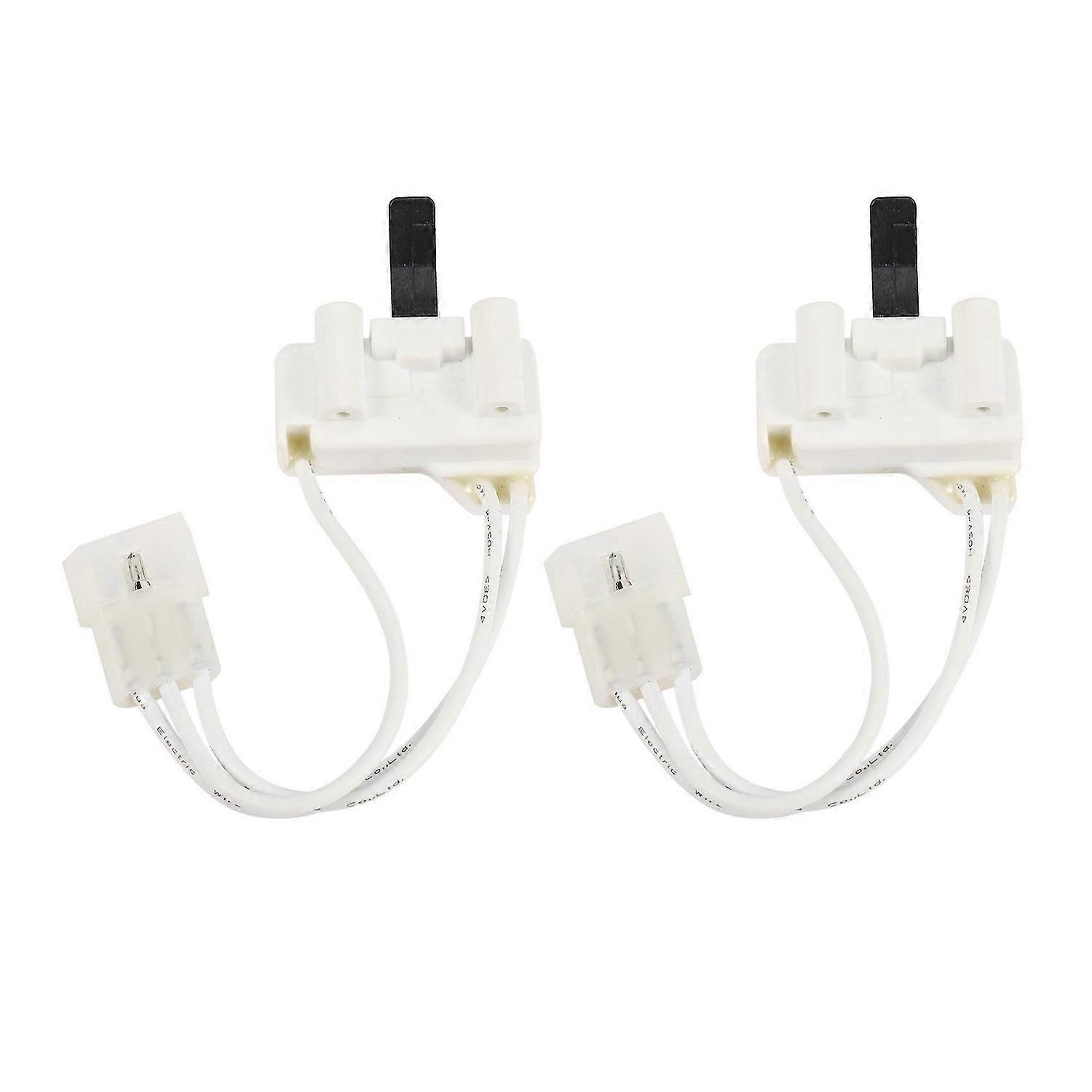 2PCS for 3406107 Dryer Door Switch Assembly Replacement Part Fit for Whirlpool Kenmore