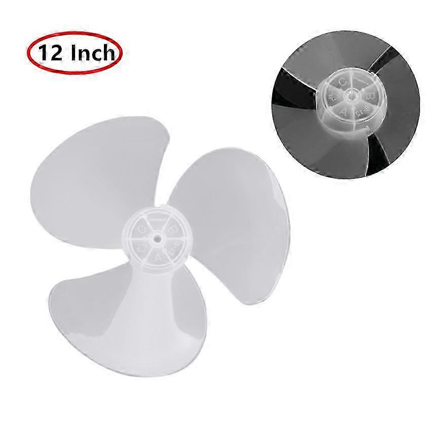 12" plastvifteblad 3 blader erstatning for viftetilbehør til husholdningsapparater