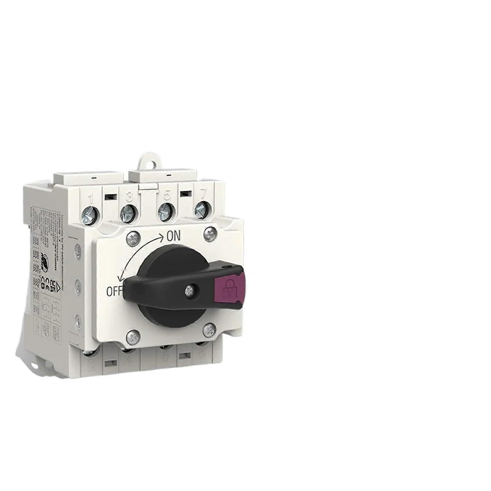 PV Solar Trennschalter DC 1200V 32A 2P 4P Isolator Switch IP66 Waterproof for Photovoltaic Systems, RVs, Boats