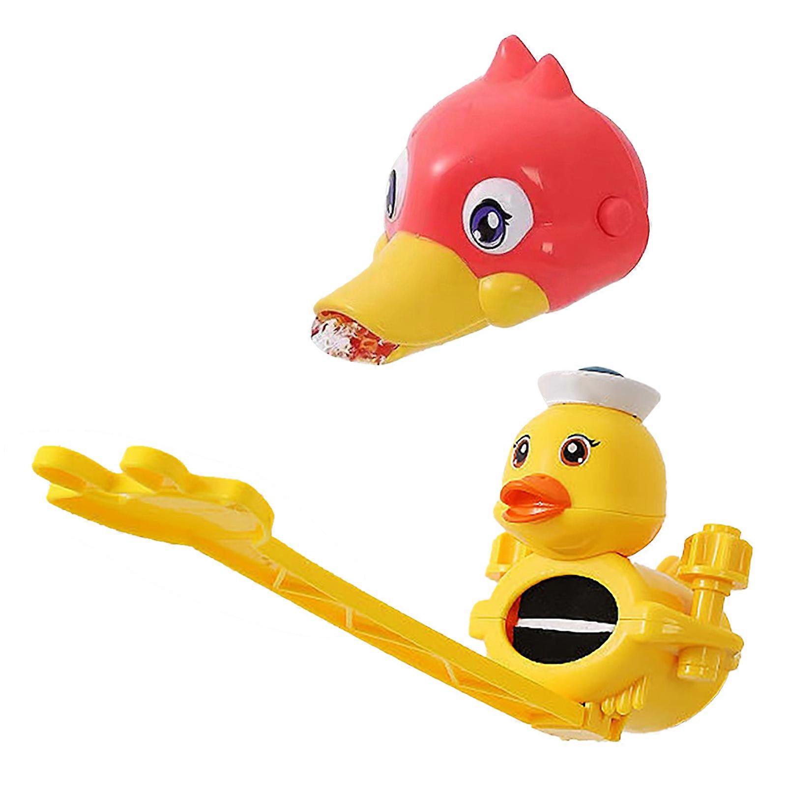 漫画の蛇口エクステンダーセットABSダブルエクステンションギャザーウォーターキッズ蛇口ハンドルエクステンダーセット幼児の赤ちゃんの子供のための赤