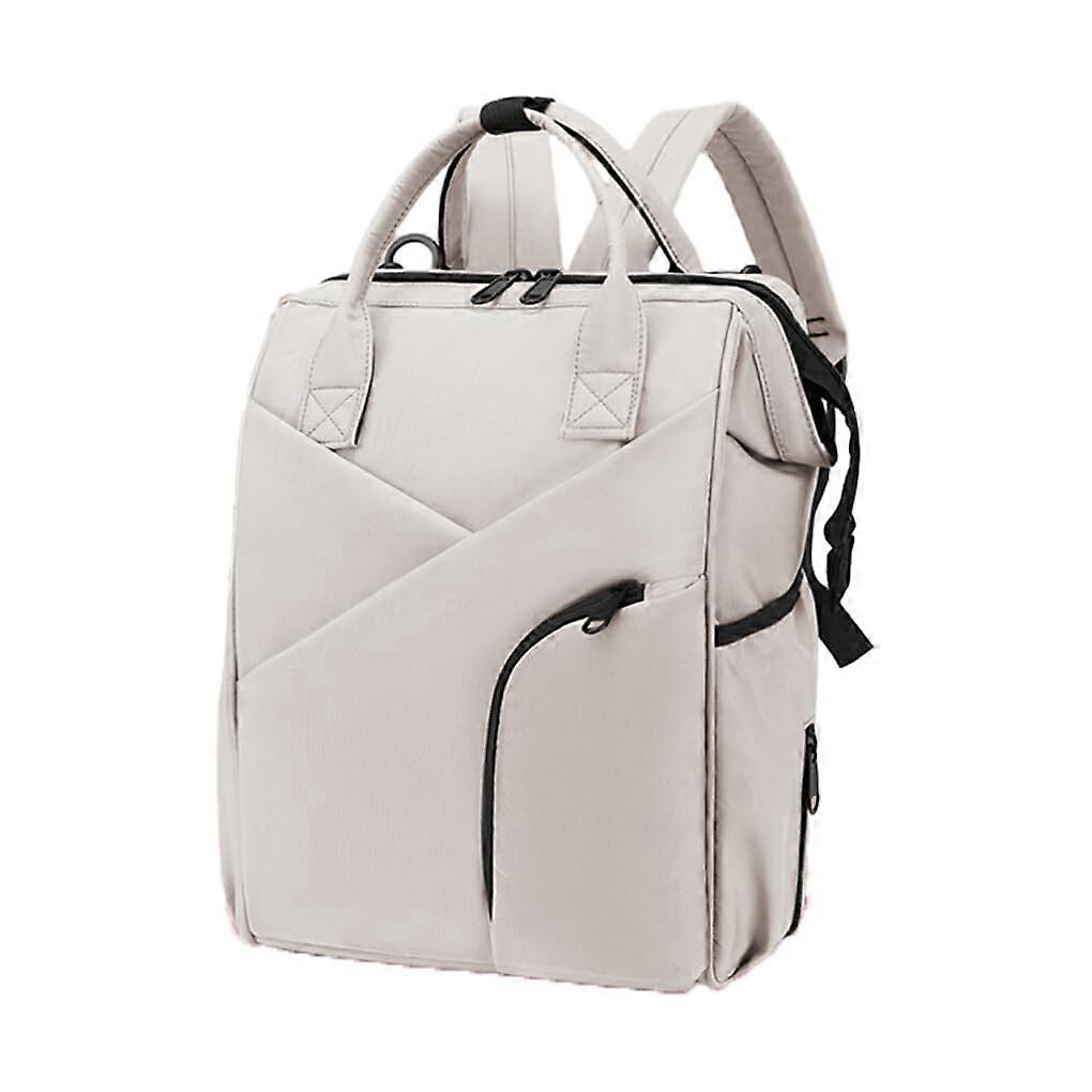 Mama Bags for Prams, Lots of Storage Space for All Your Essentials, Pram Nappy Backpack, Changing Bag, Beige