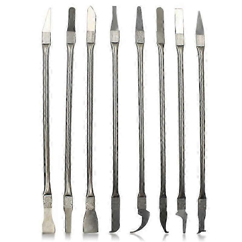 8in 1 IC Chip Repair Thin Tools Set CPU Metal Remover Burin to Remove for Mobile Phone Computer CPU NAND IC Chip Repair