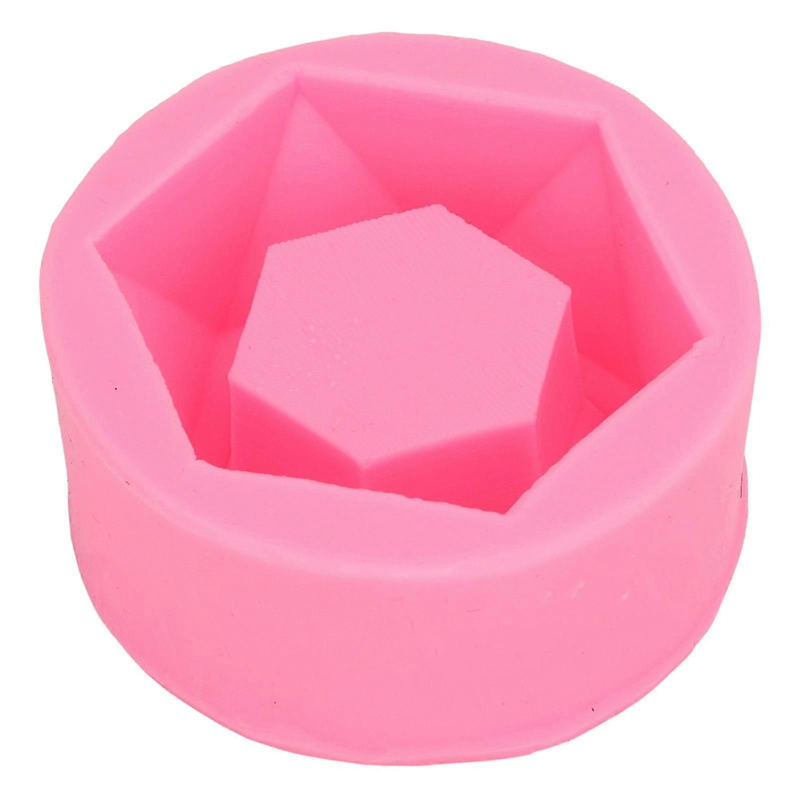 2025 Neuestes Modell Silikon Blumentopf Form Hex Wiederverwendbarer Sukkulenten-Pflanzer