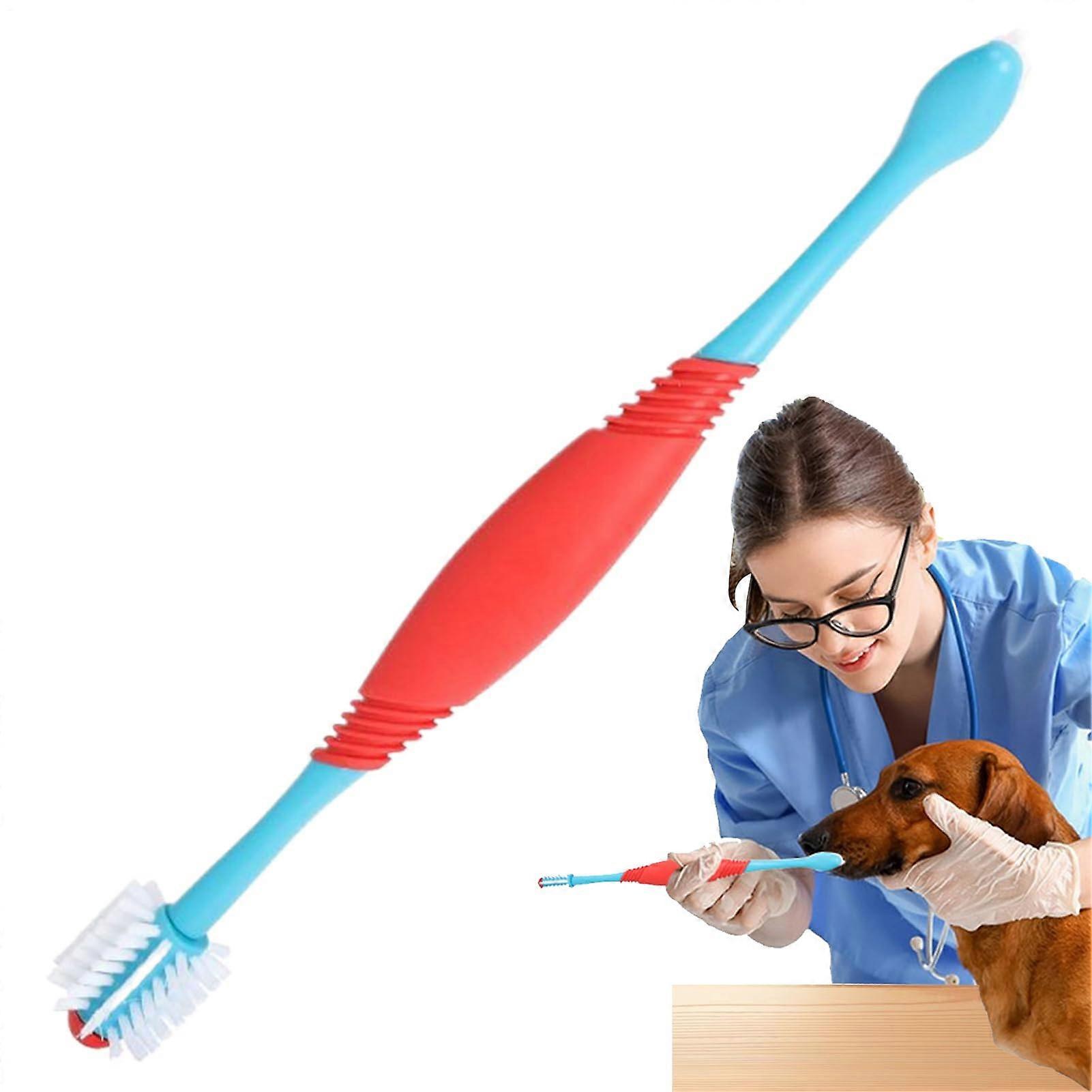 Doubleheaded puppy toothbrush – Pet care for home, travel, outdoor
