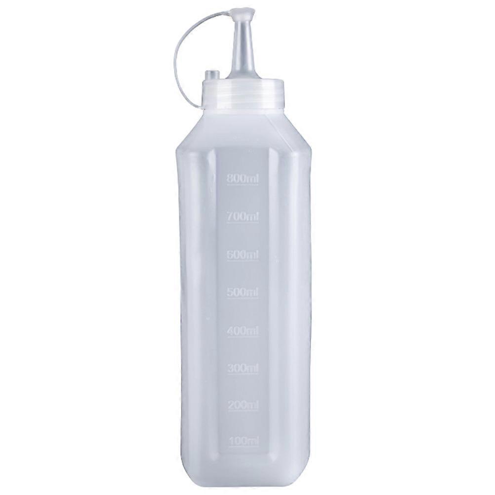 Syrup Dispenser Large Capacity Squeeze Bottle For Kitchen Use 800ml Squeeze Dispensing 1Pack